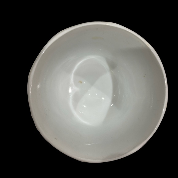 Vintage Indiana / Colony milk glass harvest grape pedestal compote / planter - Picture 7 of 7